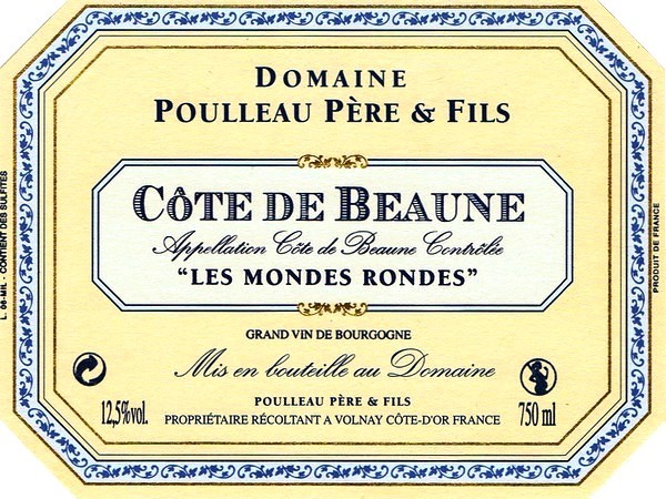 Côte de Beaune 2018 (carton de 6 bouteilles)