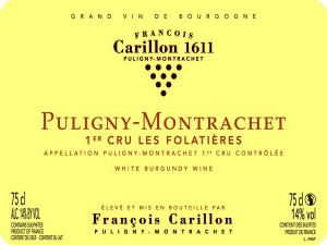 Puligny-Montrachet 1er cru Les Folatières 2019