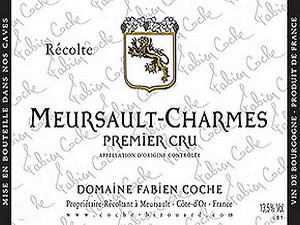 Meursault 1er Cru Charmes 2019