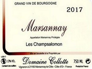 Marsannay Les Champsalomon 2017
